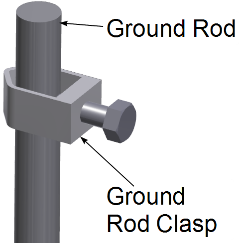 ground rod clasp